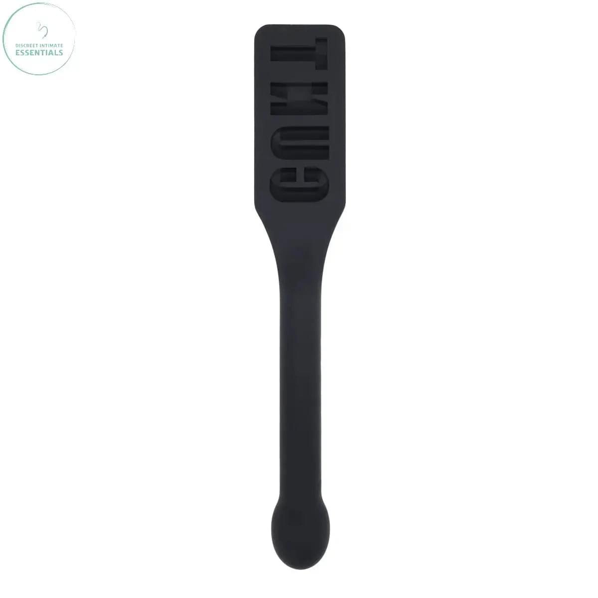 EDGE CUNT Silicone Paddle -  Silicone Paddle with Insertable Handle Sportsheets Discreet Intimate Essentials.