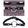 EDGE Interchangeable Ring Gag -  Mouth Gag Restraint with 2 Interchangeable Pieces Sportsheets Discreet Intimate Essentials.
