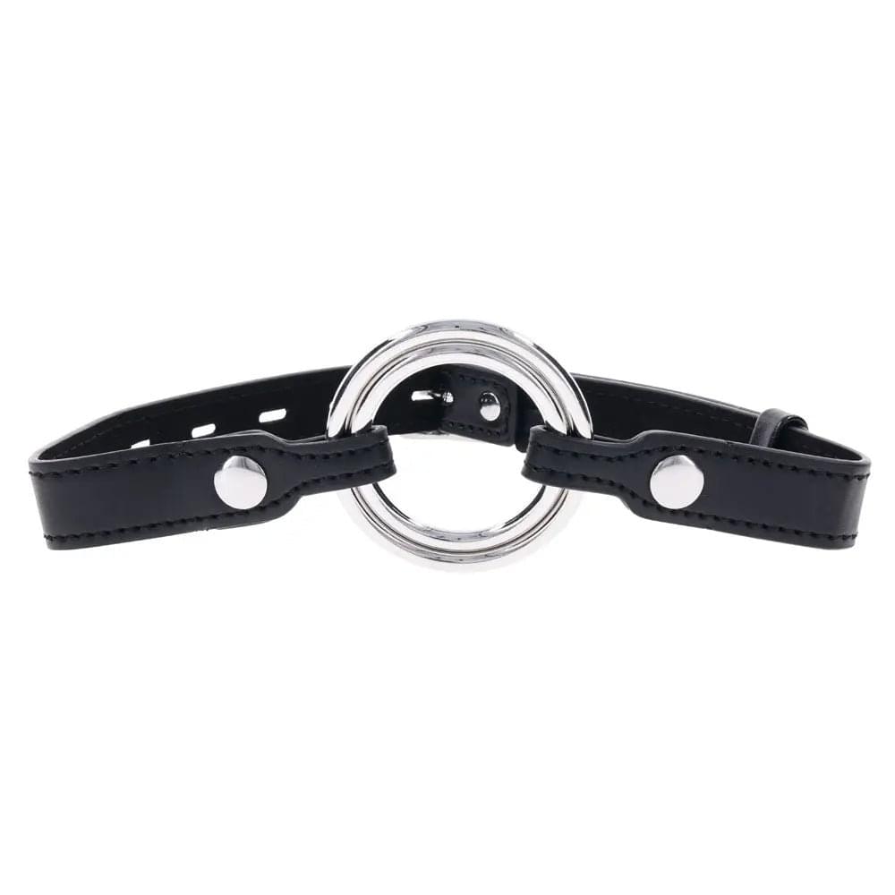 EDGE Interchangeable Ring Gag -  Mouth Gag Restraint with 2 Interchangeable Pieces Sportsheets Discreet Intimate Essentials.