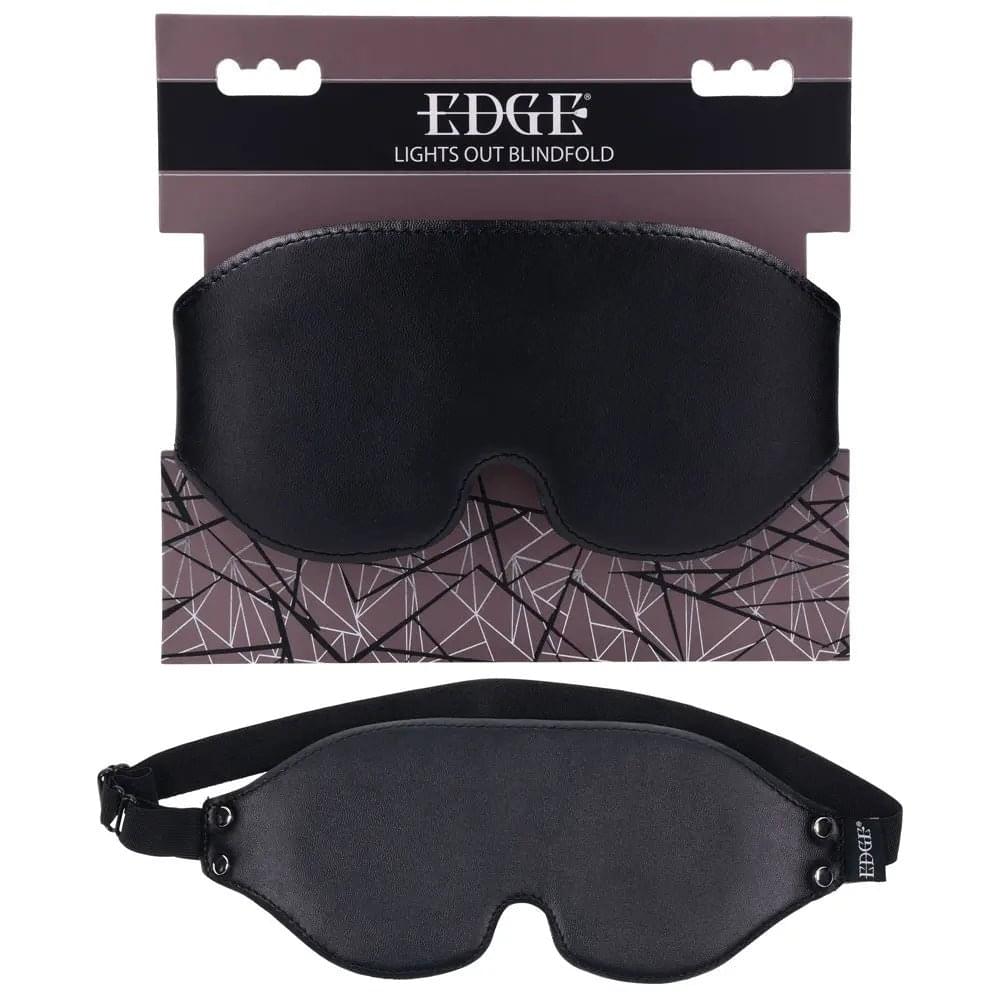 EDGE Lights Out Blindfold -  Eyemask Restraint Sportsheets Discreet Intimate Essentials.