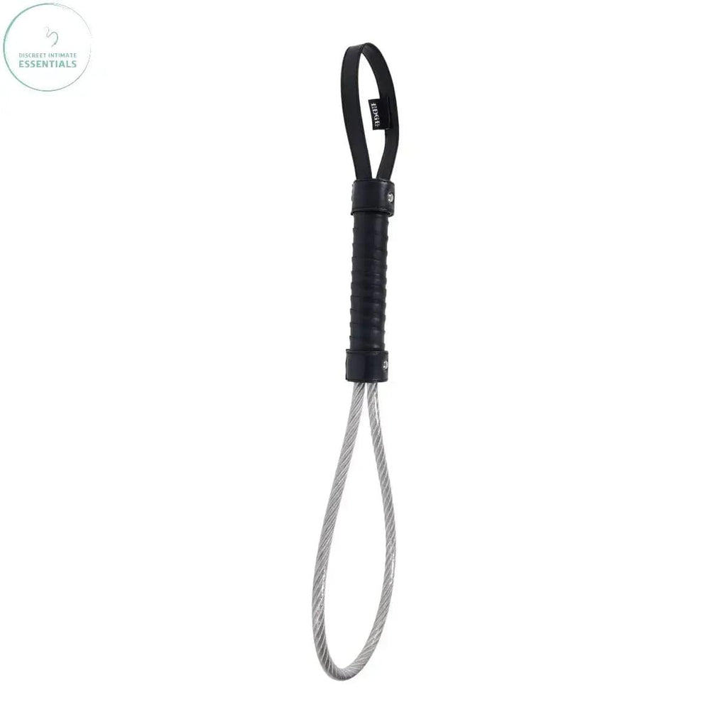 EDGE Metal Loop Spanker - Metal Spanker Whip Sportsheets Discreet Intimate Essentials.