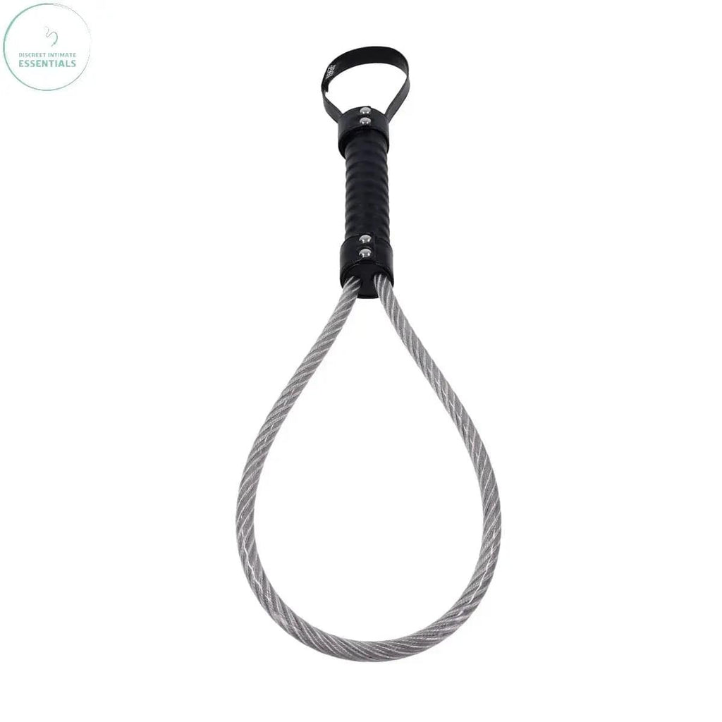 EDGE Metal Loop Spanker - Metal Spanker Whip Sportsheets Discreet Intimate Essentials.