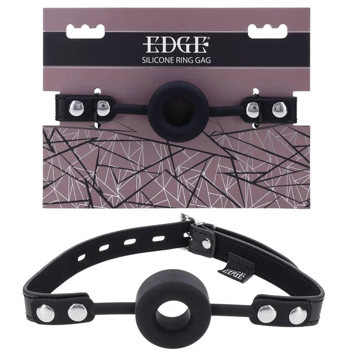 EDGE Silicone Ring Gag -  Mouth Restraint Sportsheets Discreet Intimate Essentials.
