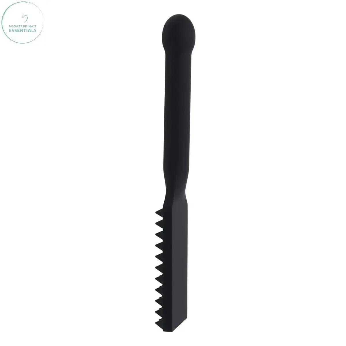 EDGE Spiked Silicone Paddle -  Spanking Paddle with Insertable Handle Sportsheets Discreet Intimate Essentials.