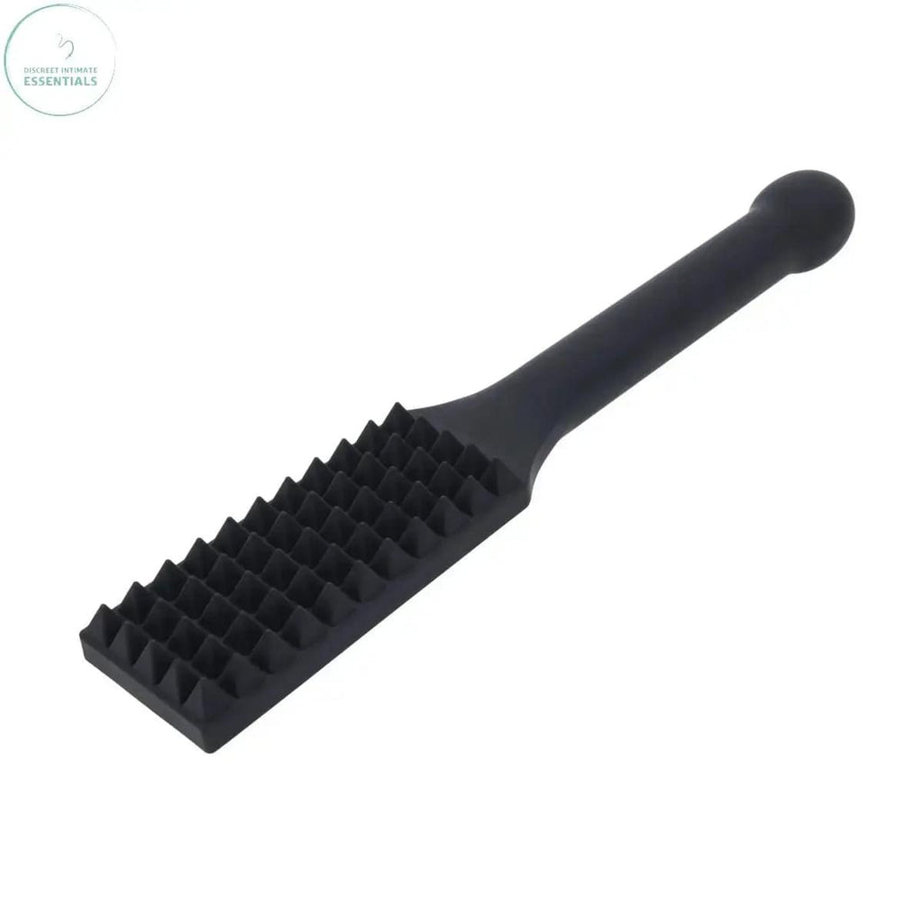 EDGE Spiked Silicone Paddle -  Spanking Paddle with Insertable Handle Sportsheets Discreet Intimate Essentials.