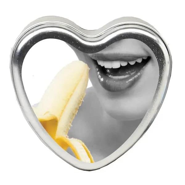 Edible Massage Candle - Tropical Banana Flavoured - 113 g Earthly Body Discreet Intimate Essentials.