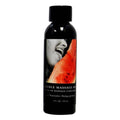 Edible Massage Oil - Juicy Watermelon Flavoured - 59 ml Bottle Earthly Body Discreet Intimate Essentials.