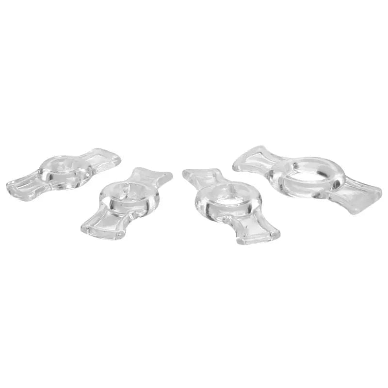 Endurance Clear 4 Ring Penis Set Size Matters Discreet Intimate Essentials.
