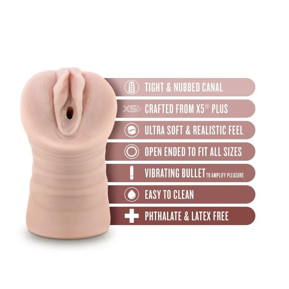 EnLust - Ayumi -  Vibrating Vagina Stroker Blush Novelties Discreet Intimate Essentials.