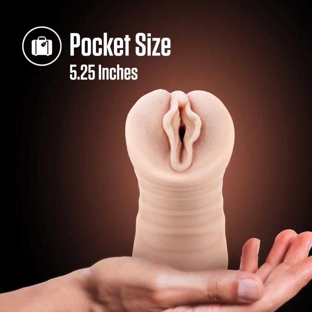 EnLust - Destini -  Vibrating Vagina Stroker Blush Novelties Discreet Intimate Essentials.