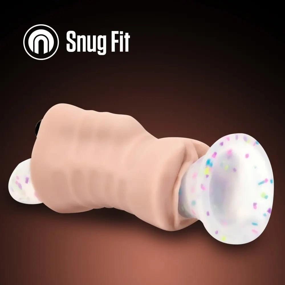 EnLust - Destini -  Vibrating Vagina Stroker Blush Novelties Discreet Intimate Essentials.