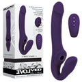 Evolved 2 BECOME 1 -  23.5 cm USB Rechargeable Strapless Strap-On with Remote Evolved Discreet Intimate Essentials.