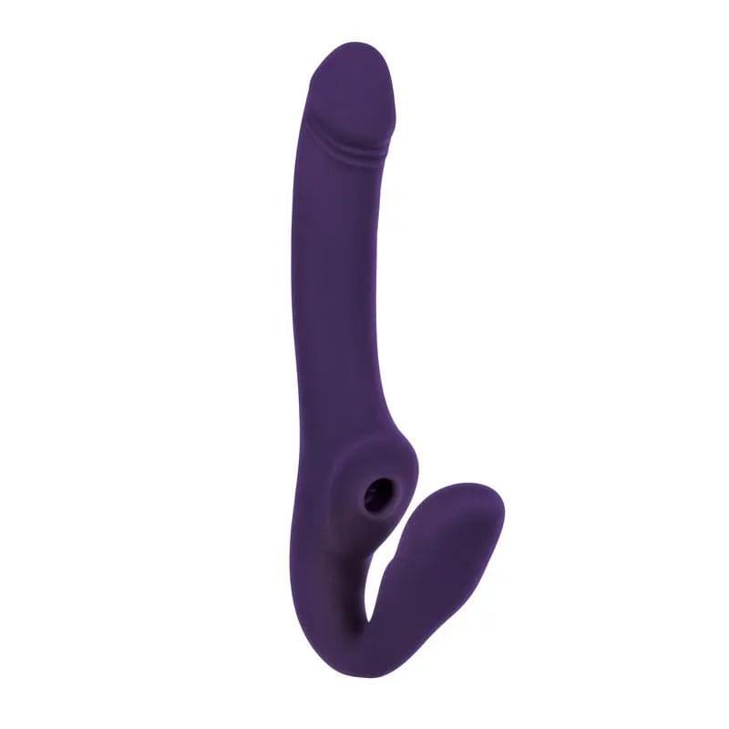 Evolved 2 BECOME 1 -  23.5 cm USB Rechargeable Strapless Strap-On with Remote Evolved Discreet Intimate Essentials.