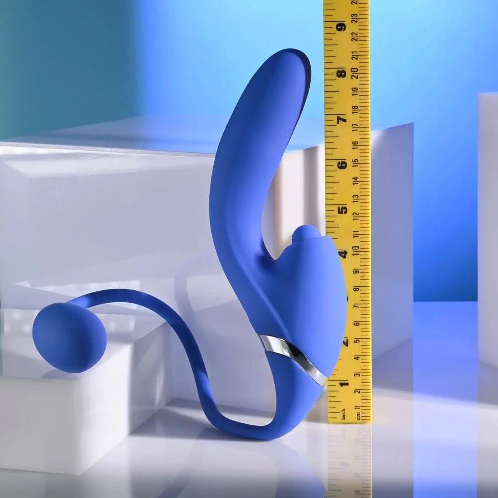 Evolved ALL IN -  USB Recahrgeable Triple Stimulating Vibrator Evolved Discreet Intimate Essentials.