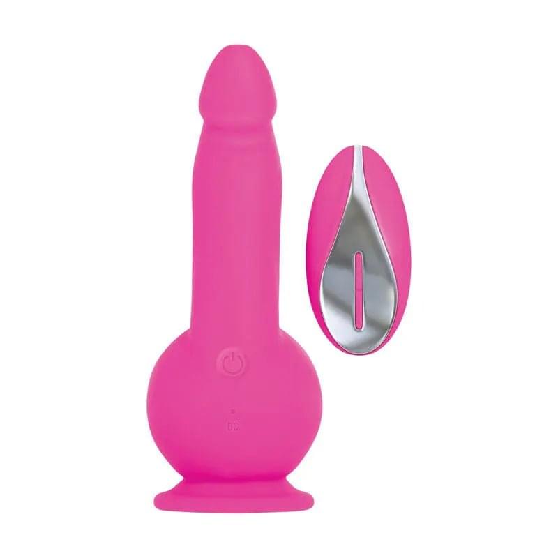 Evolved Ballistic -  19 cm USB Rechargeable Vibrating Dong with Balls Motor & Remote Evolved Discreet Intimate Essentials.