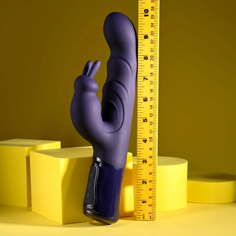 Shop affordable quality Evolved BIG DEAL - 25.7 cm USB Rechargeable Rabbit Vibrator - Discreet Intimate Essentials - VIBRATORS - Evolved