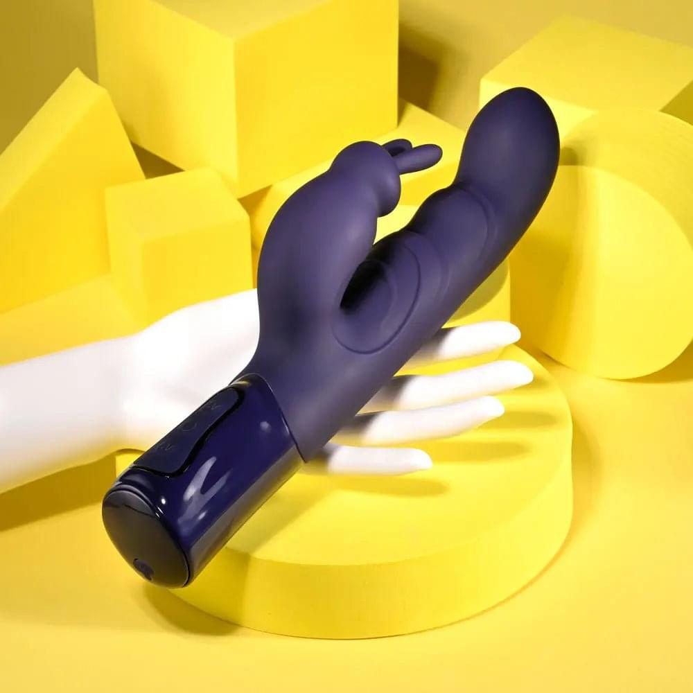 Evolved BIG DEAL -  25.7 cm USB Rechargeable Rabbit Vibrator Evolved Discreet Intimate Essentials.