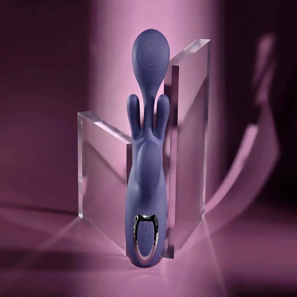 Evolved BOW DOWN -  USB Rechargeable Rabbit Vibrator Evolved Discreet Intimate Essentials.