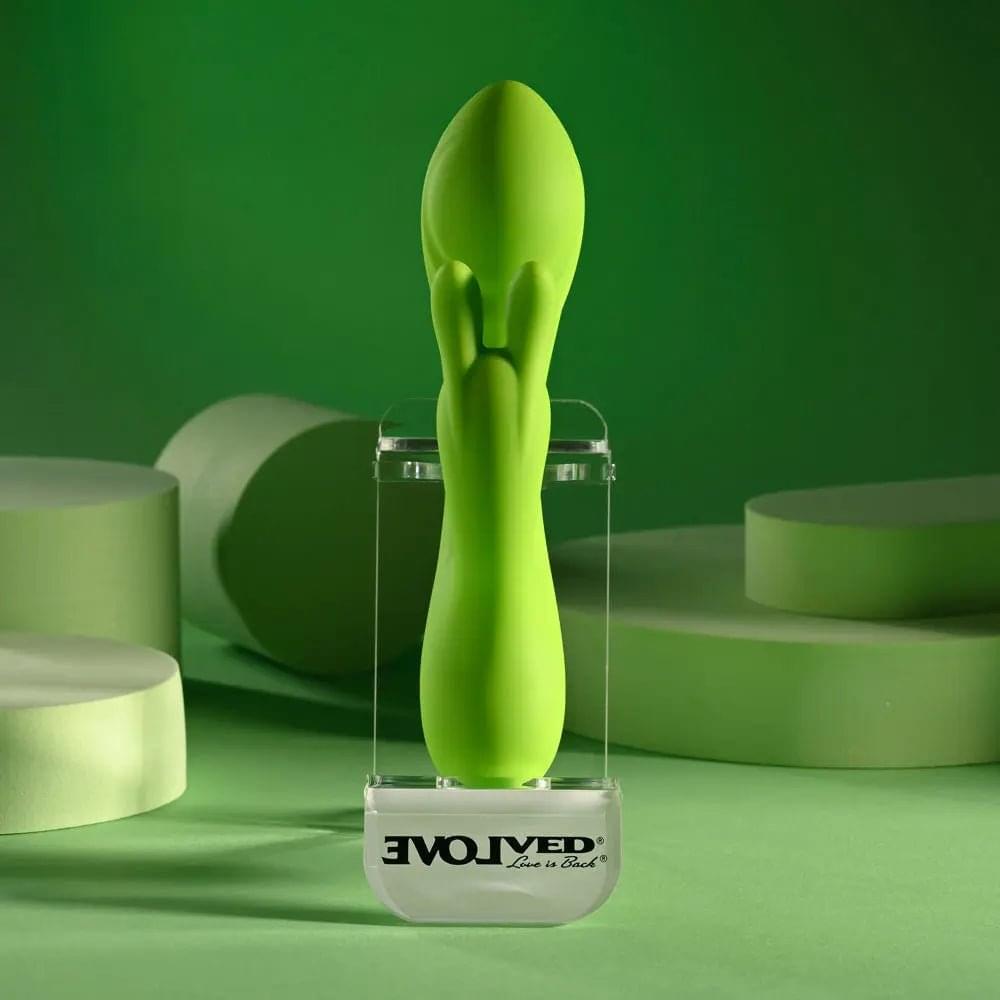 Evolved BRAT BUNNY -  16.2 cm USB Rechargeable Rabbit Vibrator Evolved Discreet Intimate Essentials.