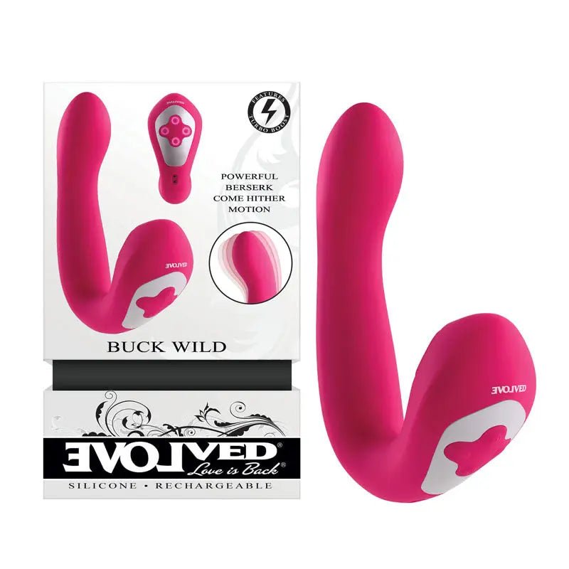 Shop affordable quality Evolved BUCK WILD - USB Rechargeable Flicking Vibrator - Discreet Intimate Essentials - VIBRATORS - Evolved