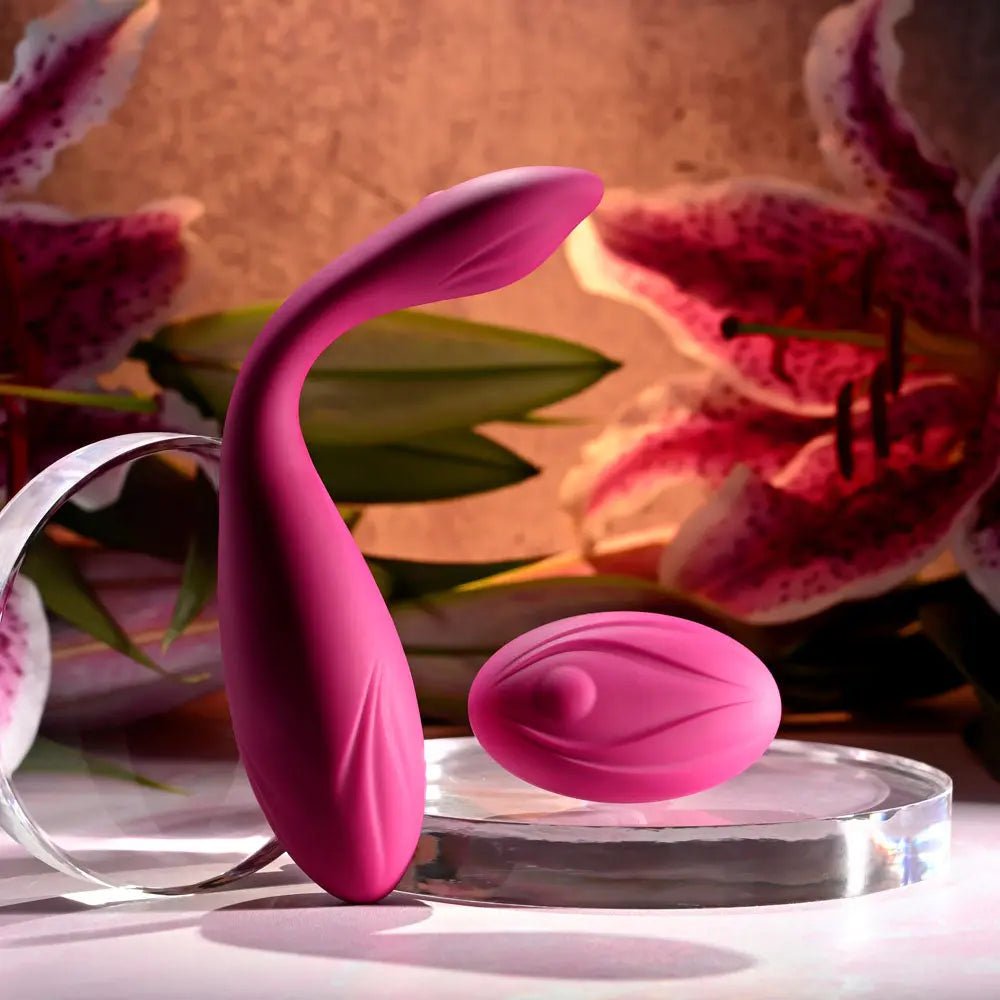 Shop affordable quality Evolved CHERRY POSE - 16.1 cm USB Rechargeable Flexible & Posable Vibrator with Remote - Discreet Intimate Essentials - VIBRATORS - Evolved