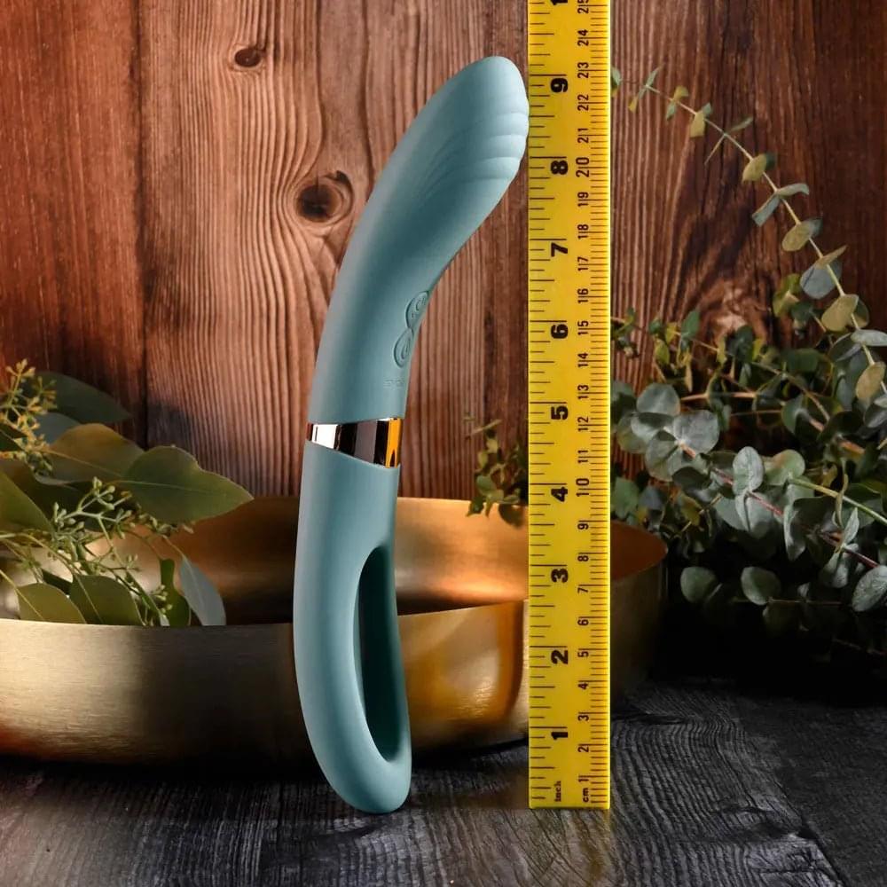 Evolved CHICK FLICK - Olive  24 cm USB Rechargeable Vibrator with Flicking Tip Evolved Discreet Intimate Essentials.