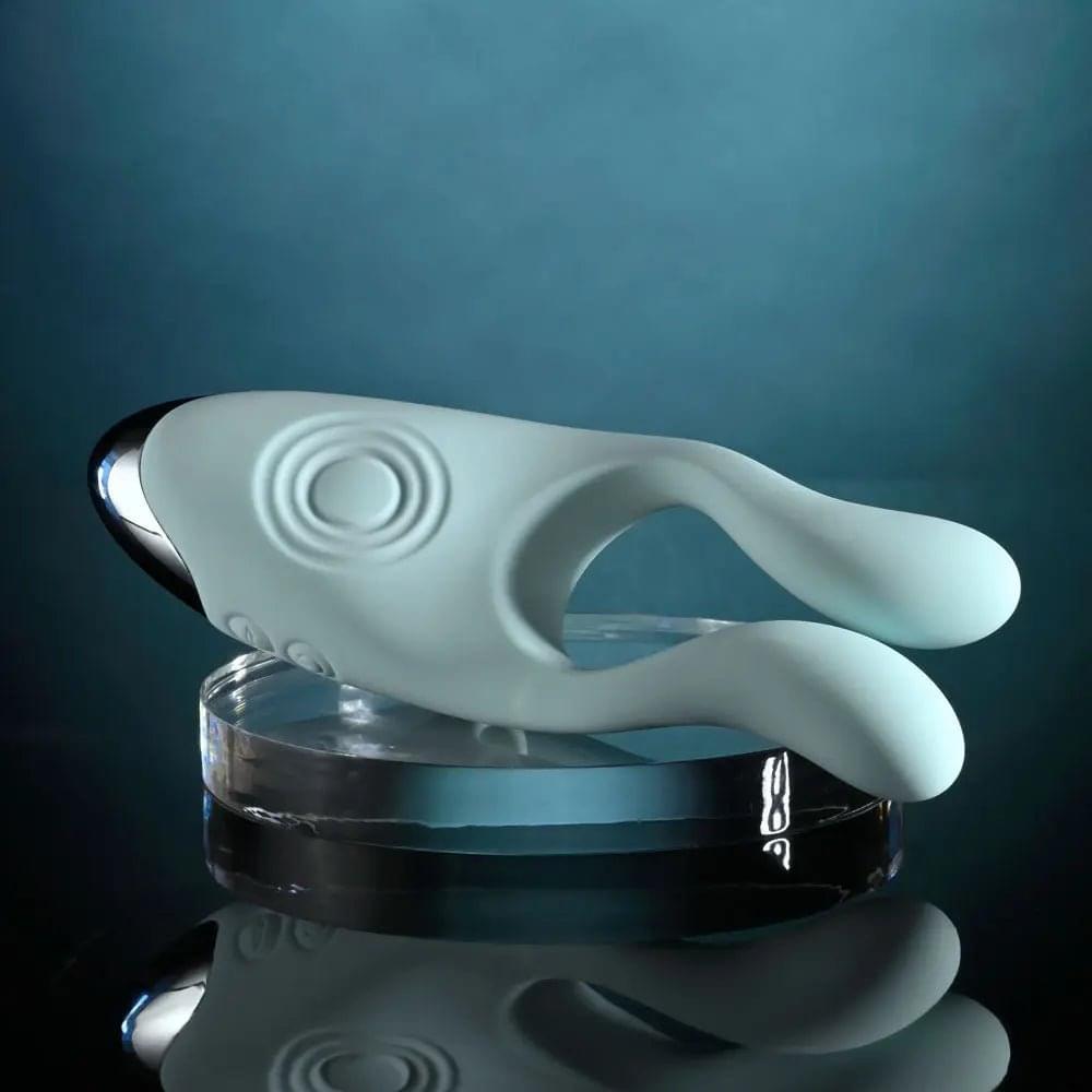 Evolved COUPLES THERAPY - Teal USB Rechargeable Couples Stimulator Evolved Discreet Intimate Essentials.