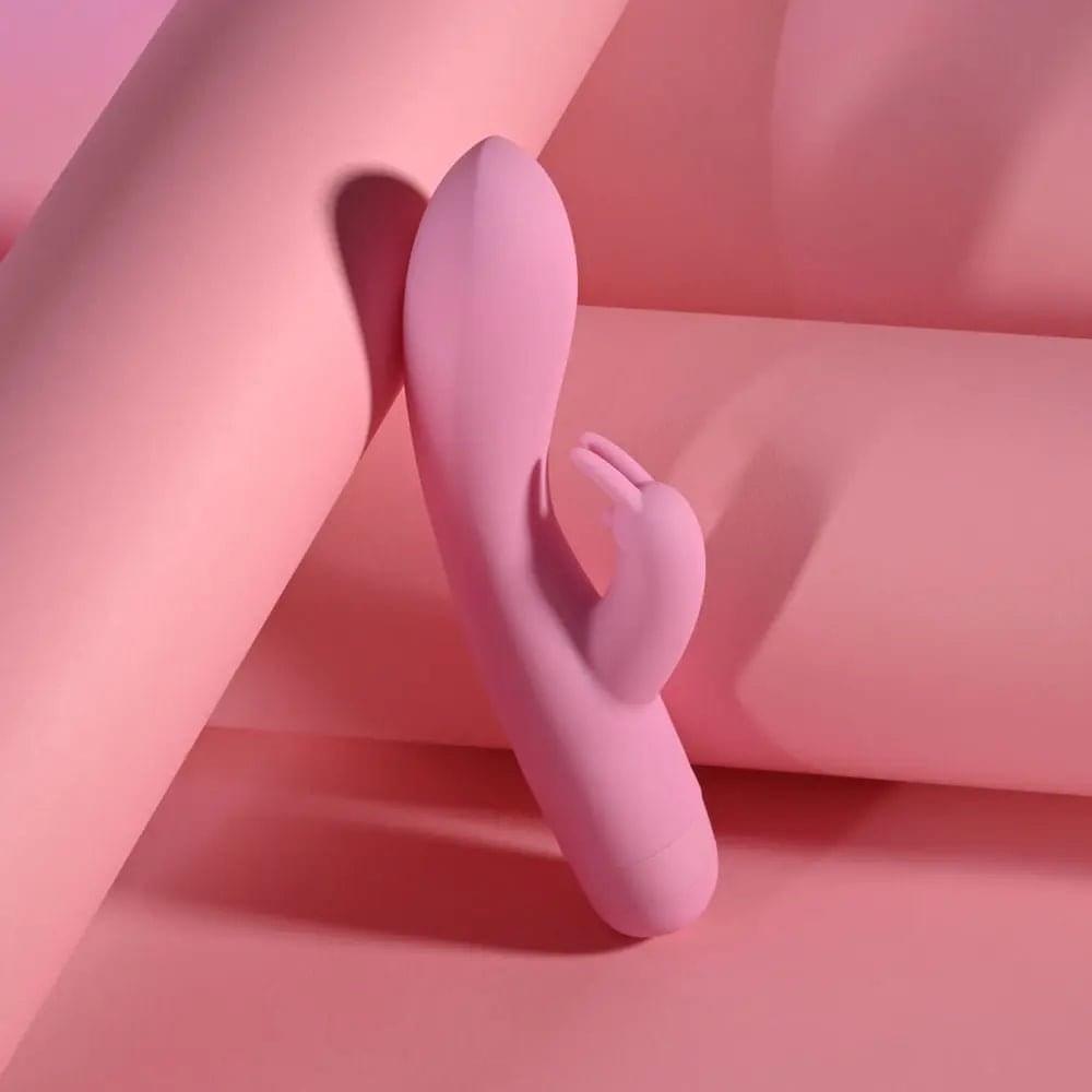 Evolved CUSHY BUNNY -  19.1 cm USB Rechargeable Rabbit Vibrator Evolved Discreet Intimate Essentials.