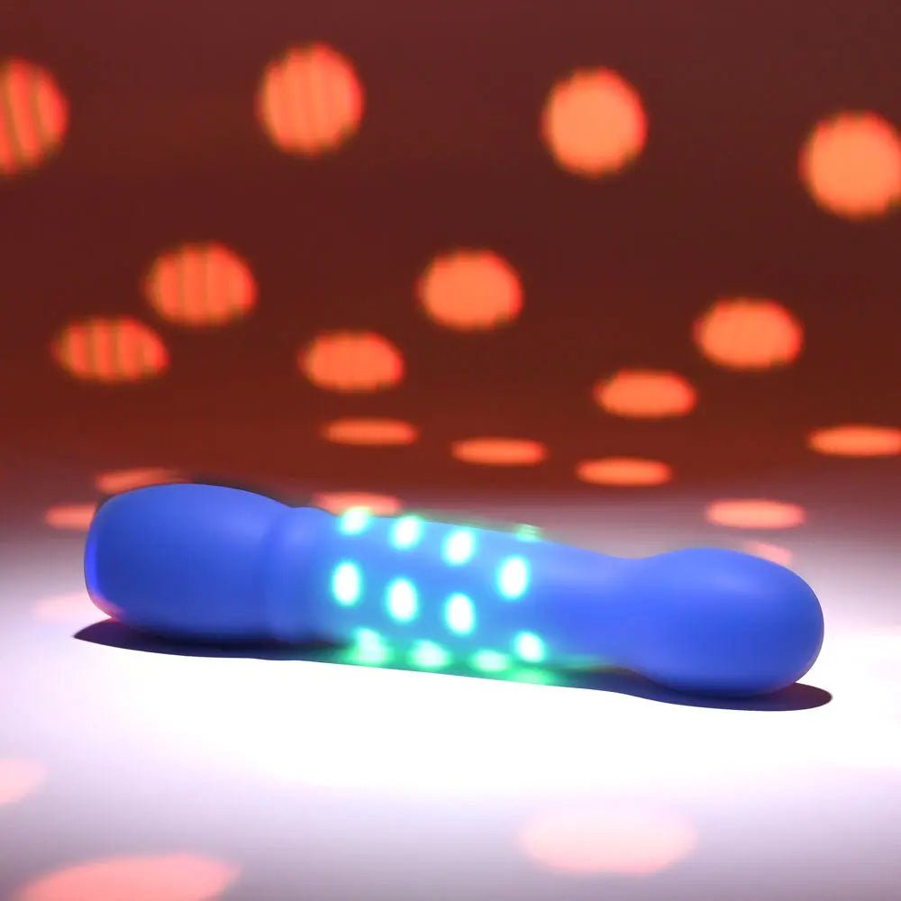 Shop affordable quality Evolved DISCO DIVA - 20.9 cm USB Rechargeable Light Up Vibrator - Discreet Intimate Essentials - VIBRATORS - Evolved