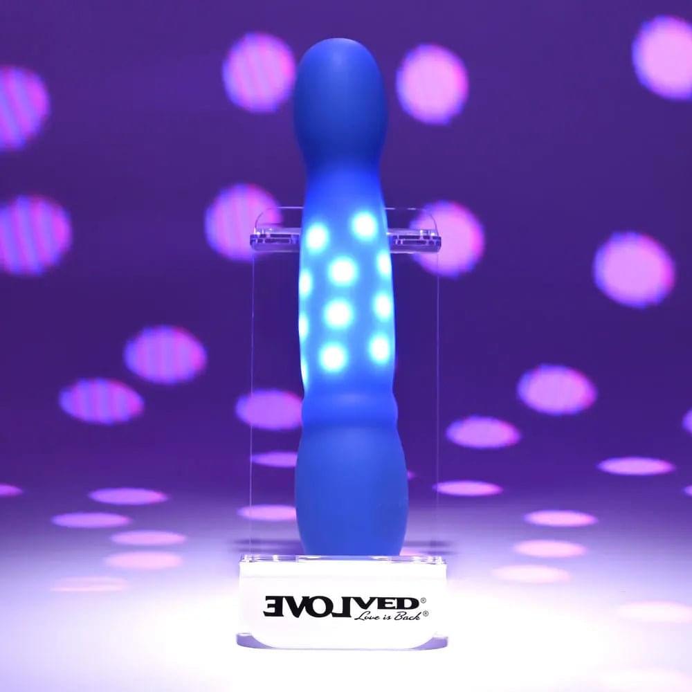 Evolved DISCO DIVA -  20.9 cm USB Rechargeable Light Up Vibrator Evolved Discreet Intimate Essentials.