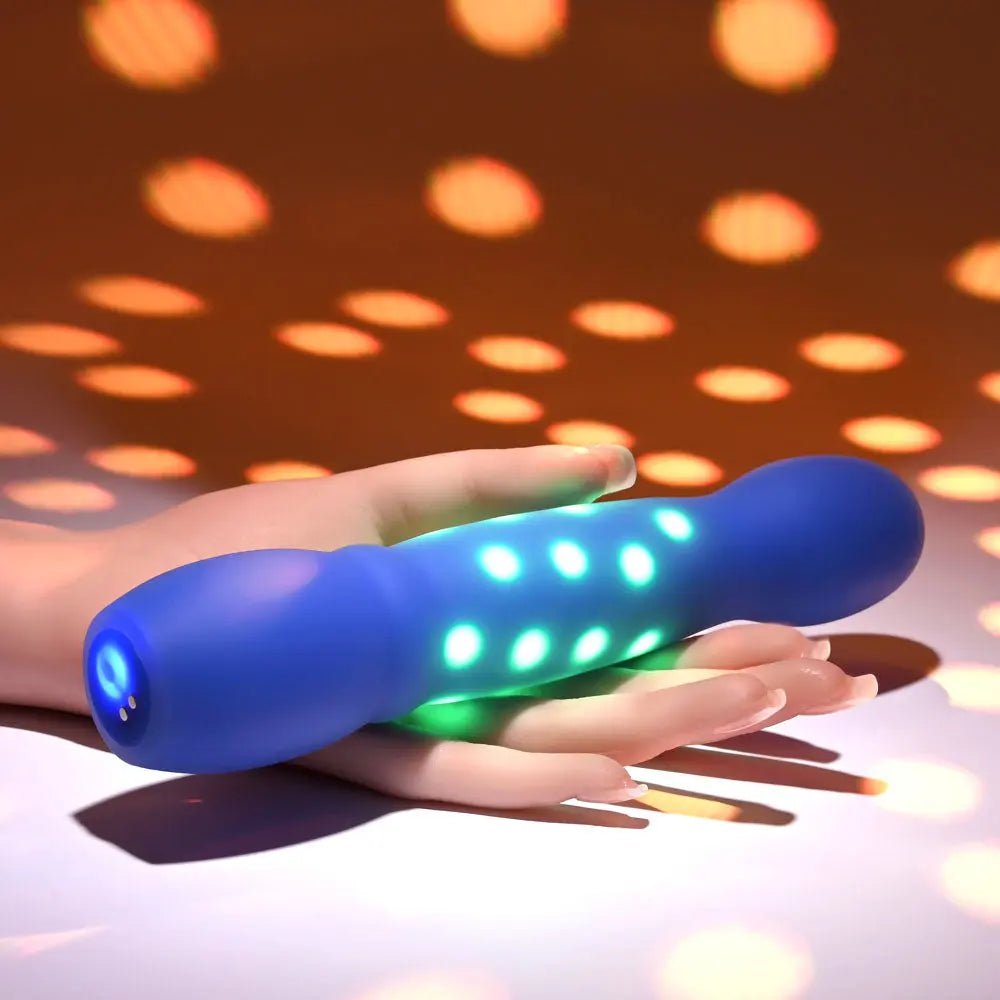 Shop affordable quality Evolved DISCO DIVA - 20.9 cm USB Rechargeable Light Up Vibrator - Discreet Intimate Essentials - VIBRATORS - Evolved