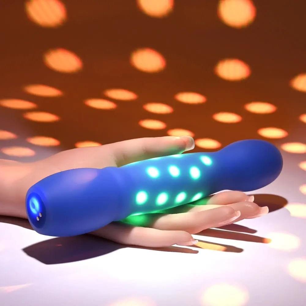 Evolved DISCO DIVA -  20.9 cm USB Rechargeable Light Up Vibrator Evolved Discreet Intimate Essentials.