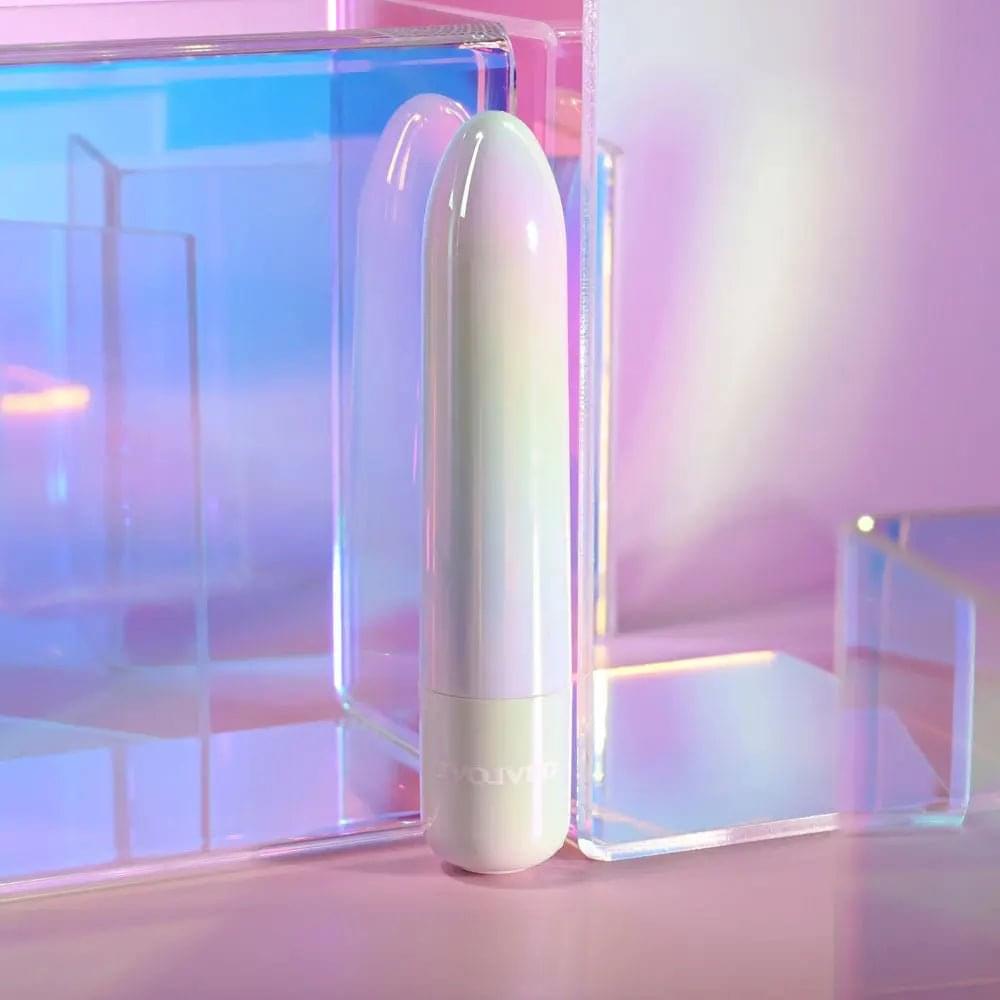 Evolved EASY DOES IT - Pearlescent  10 cm USB Rechargeable Bullet Evolved Discreet Intimate Essentials.
