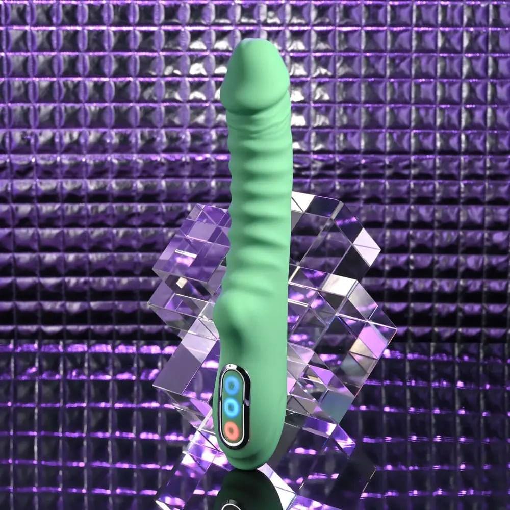 Evolved FULL THROTTLE - Mint  24.1 cm USB Rechargeable Vibrator Evolved Discreet Intimate Essentials.