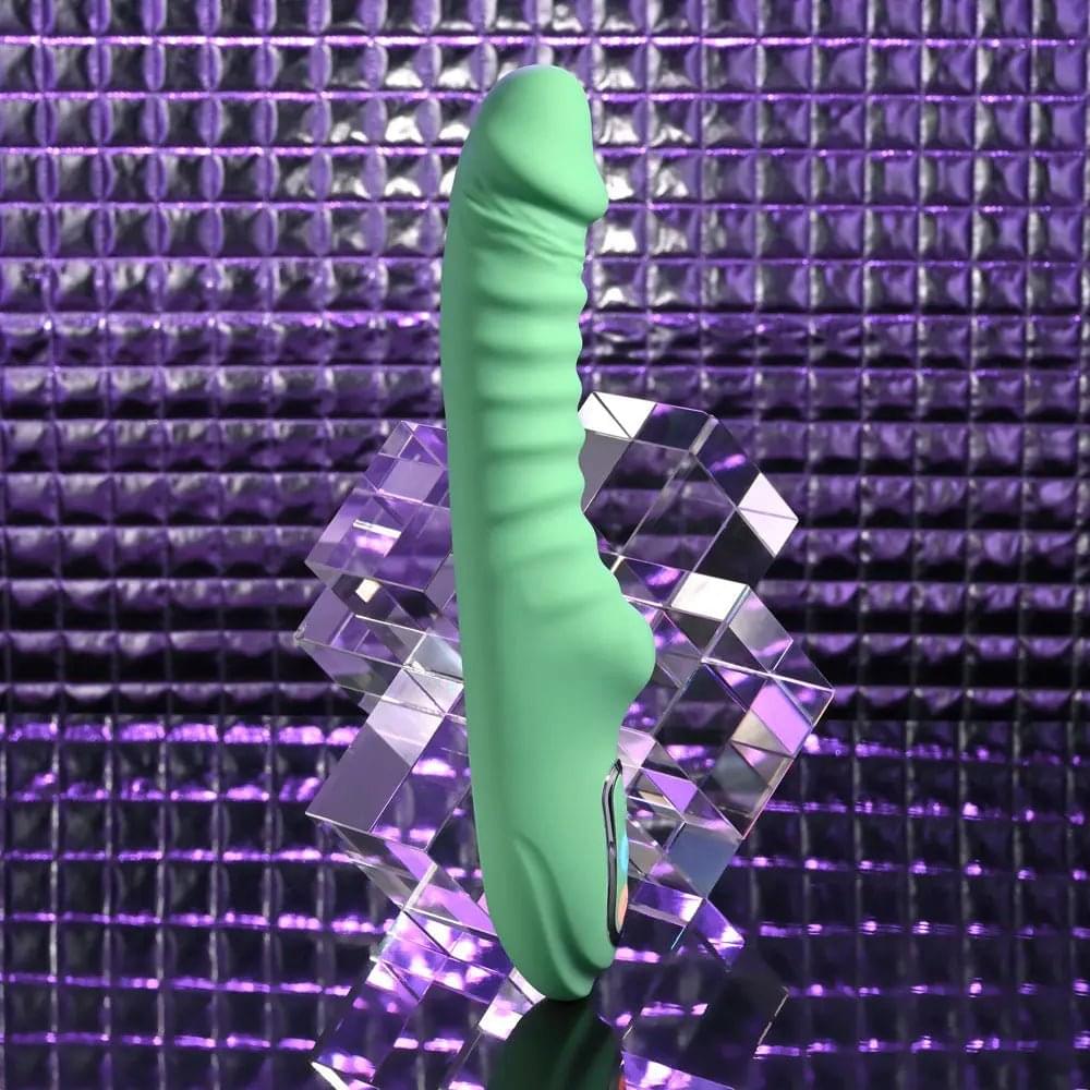Evolved FULL THROTTLE - Mint  24.1 cm USB Rechargeable Vibrator Evolved Discreet Intimate Essentials.