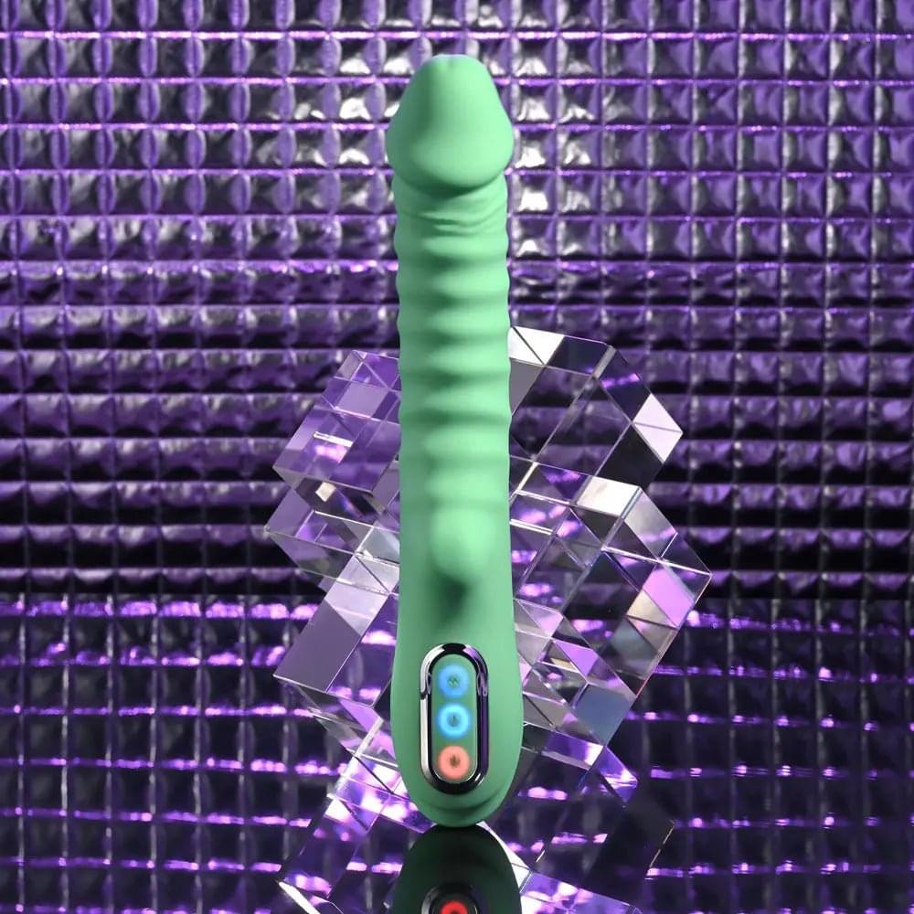 Evolved FULL THROTTLE - Mint  24.1 cm USB Rechargeable Vibrator Evolved Discreet Intimate Essentials.