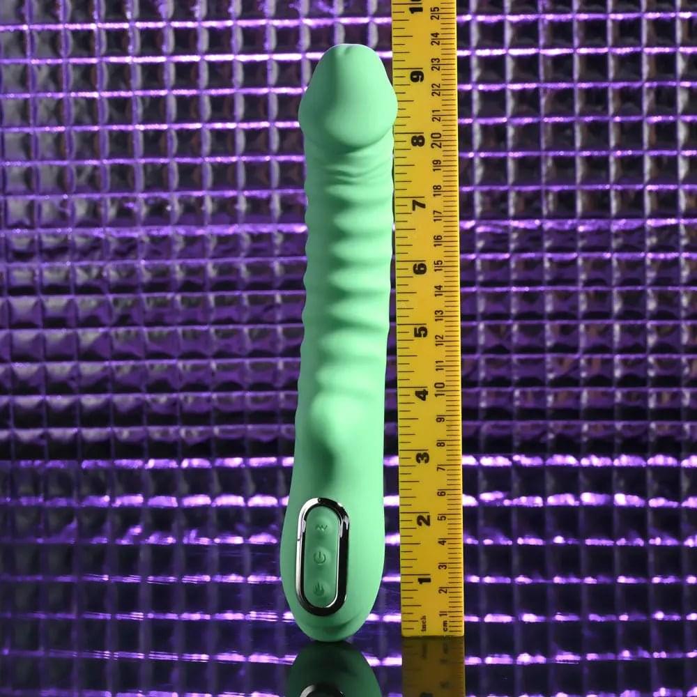 Evolved FULL THROTTLE - Mint  24.1 cm USB Rechargeable Vibrator Evolved Discreet Intimate Essentials.