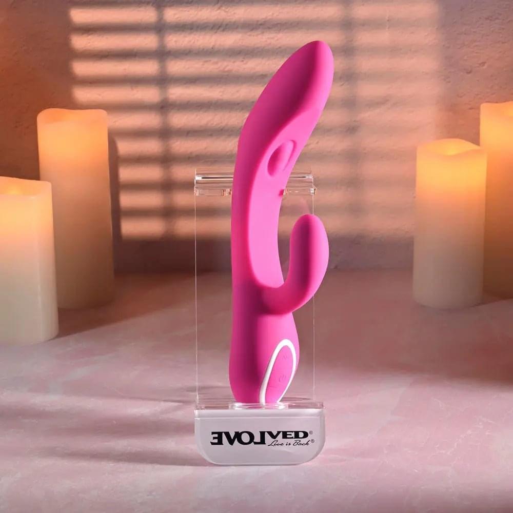 Evolved G-TAPPER -  USB Rechargeable Rabbit Vibrator Evolved Discreet Intimate Essentials.