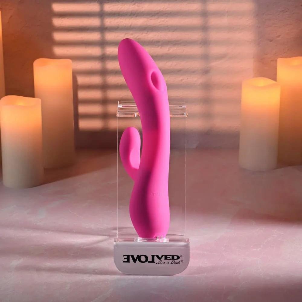 Evolved G-TAPPER -  USB Rechargeable Rabbit Vibrator Evolved Discreet Intimate Essentials.