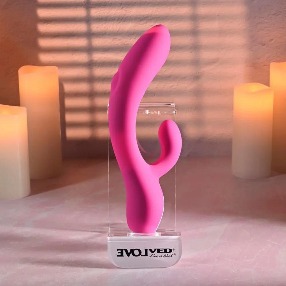 Evolved G-TAPPER -  USB Rechargeable Rabbit Vibrator Evolved Discreet Intimate Essentials.