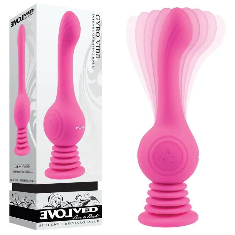Evolved GYRO VIBE -  24.8 cm USB Rechargeable Super Vibrator Evolved Discreet Intimate Essentials.