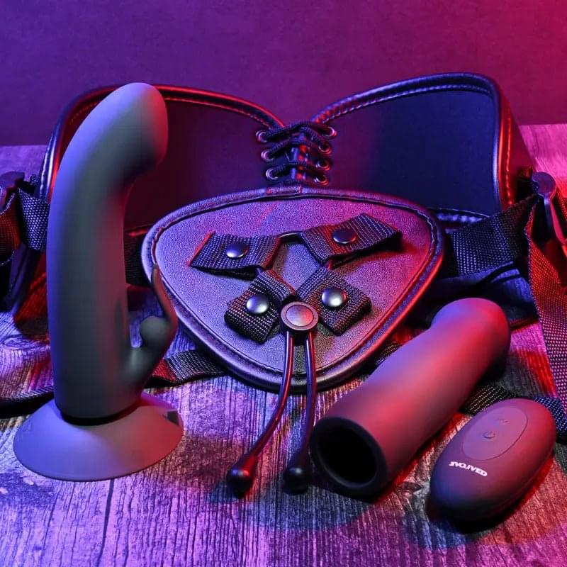 Evolved HEAVENLY HARNESS -  USB Rechargeable Strap-On Kit Evolved Discreet Intimate Essentials.