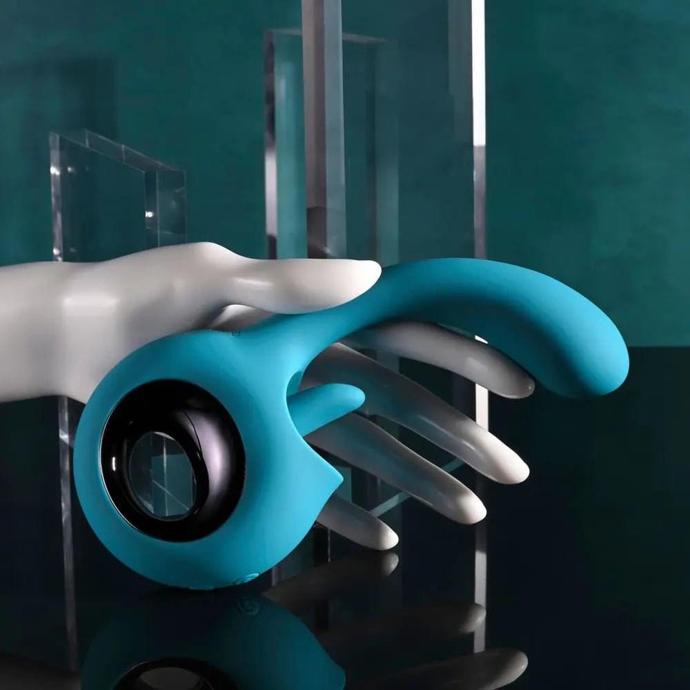 Evolved HOW MANY LICKS -  17.8 cm USB Rechargeable Vibrator with Flicking Stimulator Evolved Discreet Intimate Essentials.