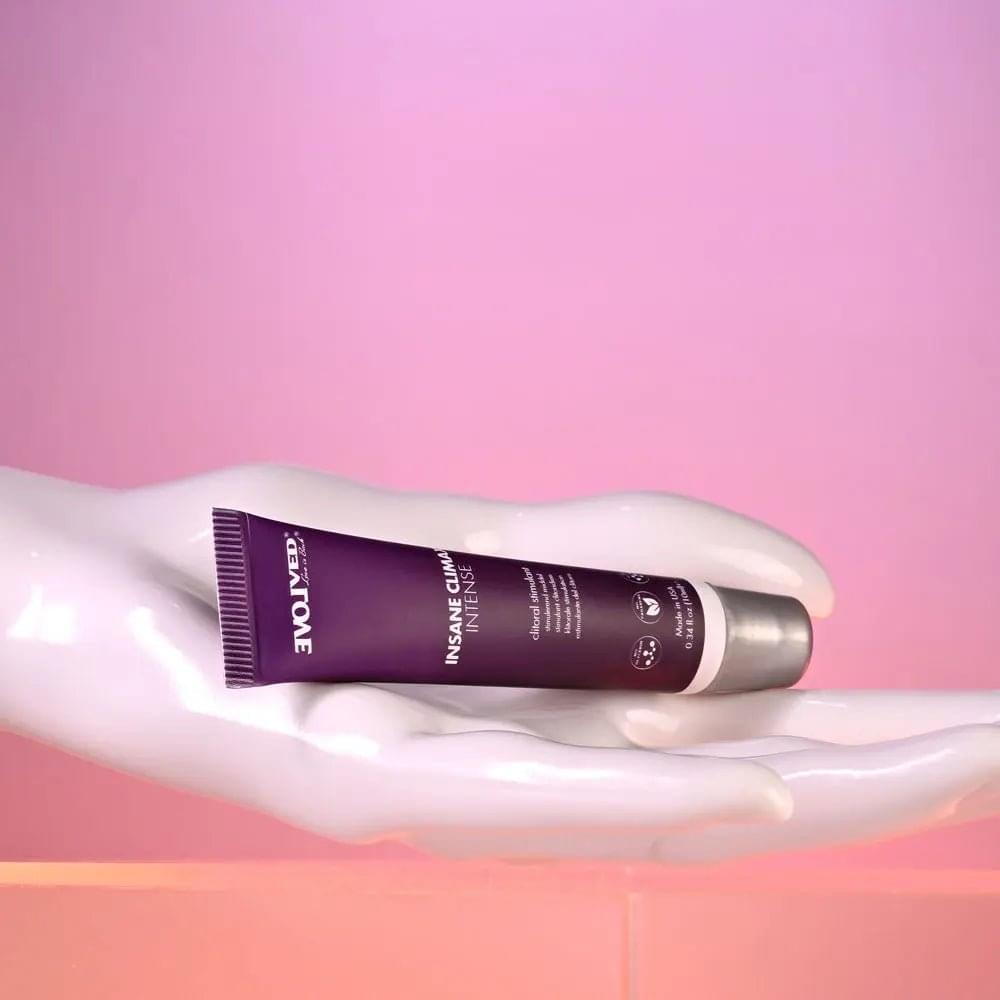 Evolved INSANE CLIMAX - INTENSE - Clitoral Stimulation Gel - 10 ml Tube Evolved Discreet Intimate Essentials.