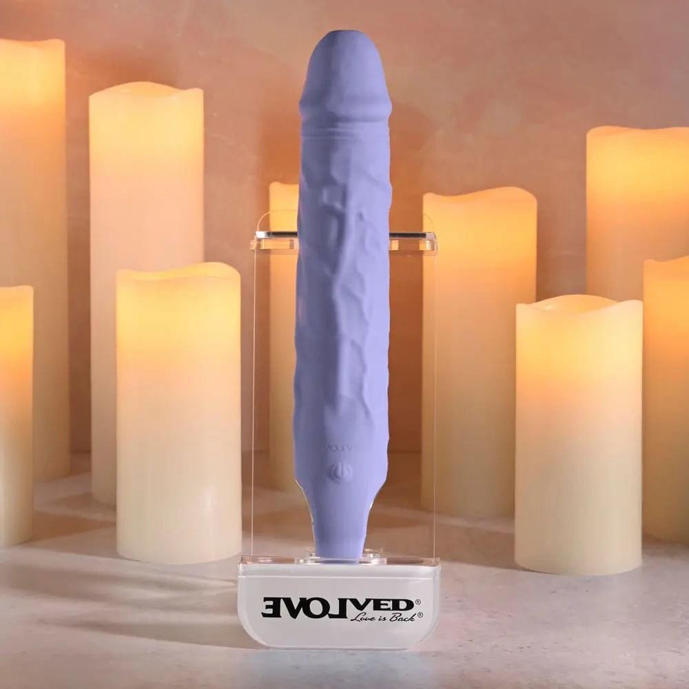 Evolved LARGE  FANTASY -  21.8 cm USB Rechargeable Vibrator Evolved Discreet Intimate Essentials.