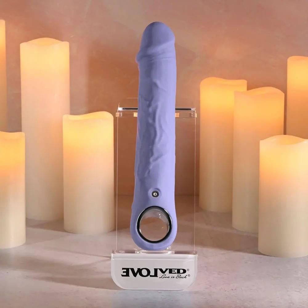 Evolved LARGE  FANTASY -  21.8 cm USB Rechargeable Vibrator Evolved Discreet Intimate Essentials.