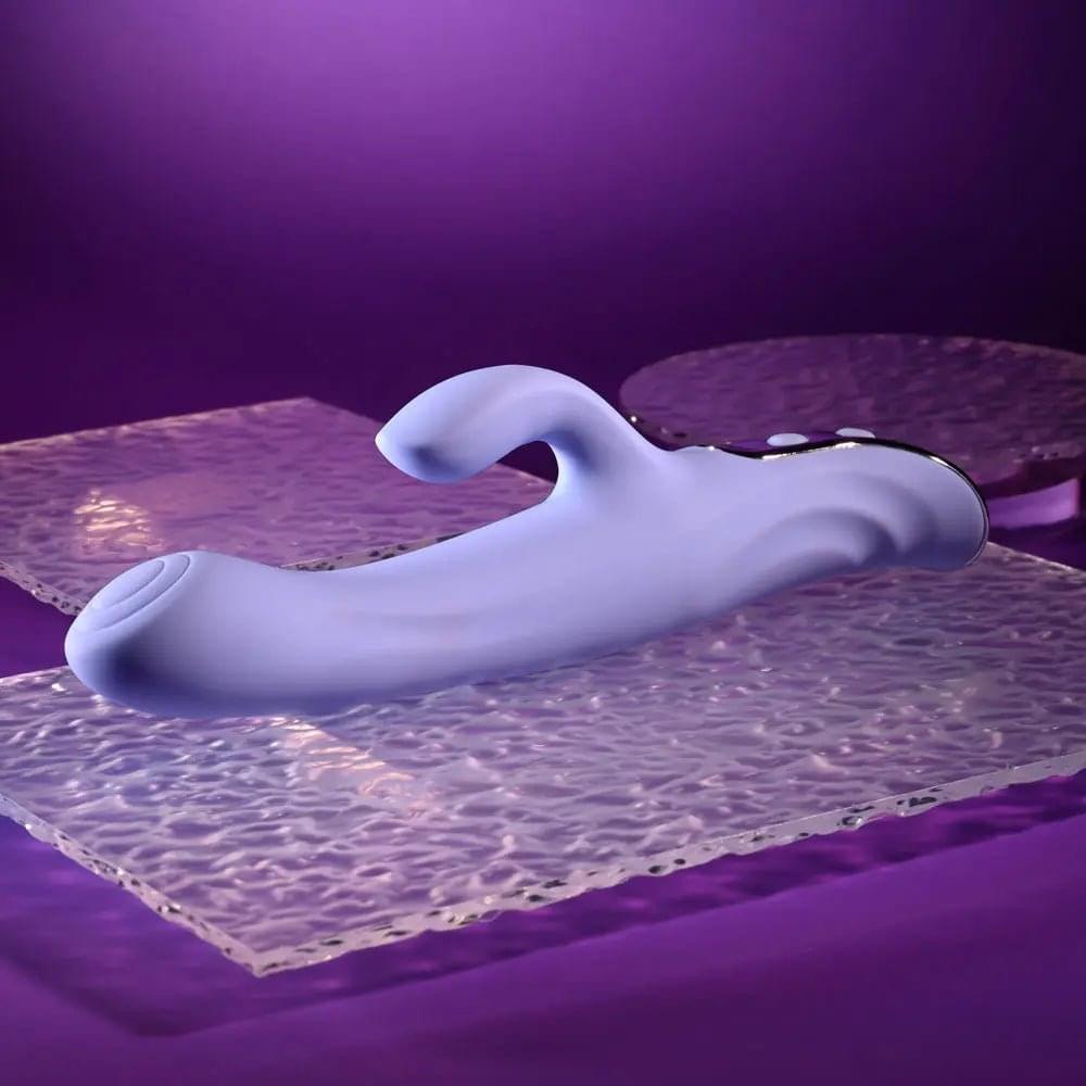 Evolved LAVENDER LOVE -  23.3 cm USB Rechargeable Rabbit Vibrator Selopa Discreet Intimate Essentials.