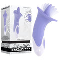 Evolved LIX & KISSES -  18.7 cm USB Rechargeable Flicking Tongue Stimulator Evolved Discreet Intimate Essentials.