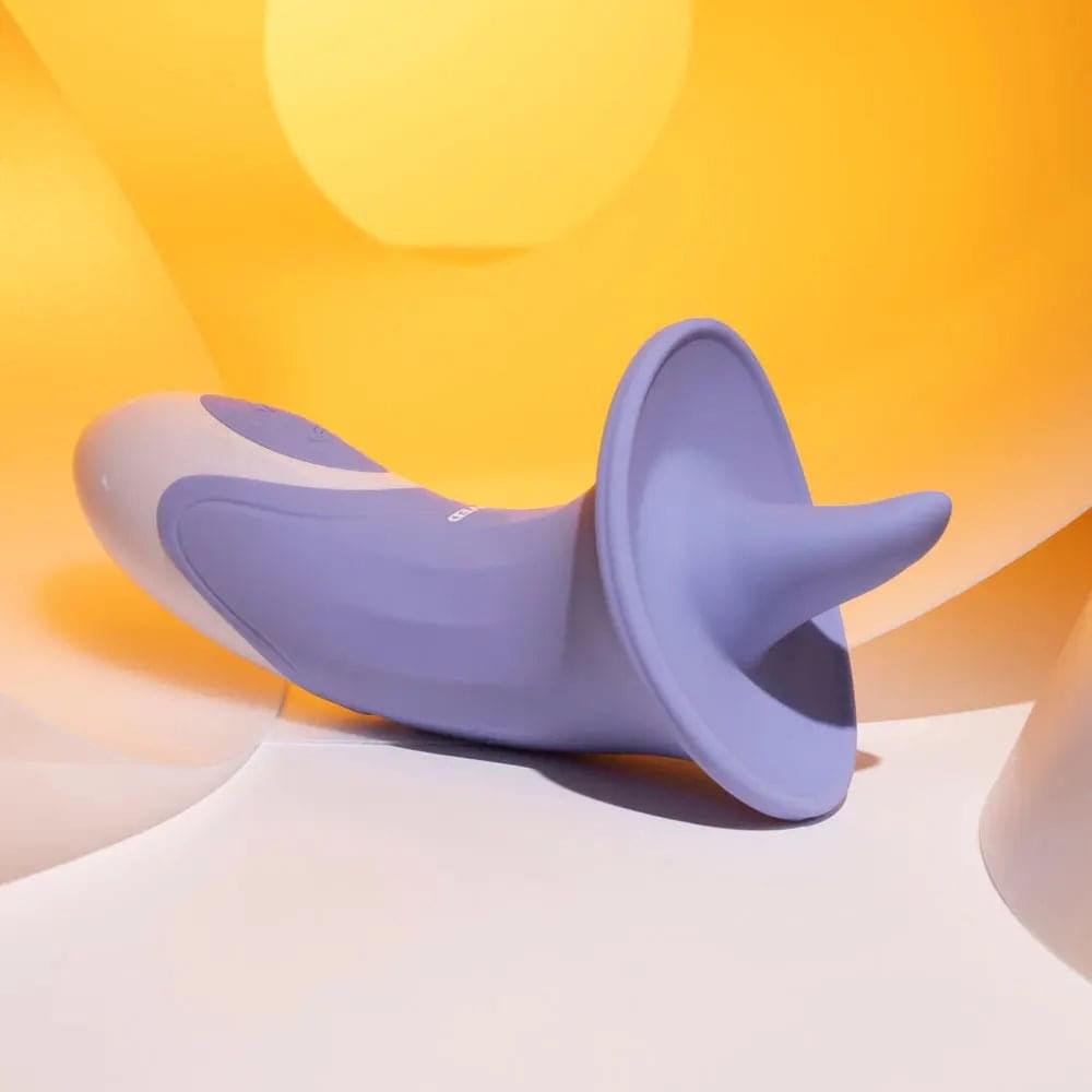 Evolved LIX & KISSES -  18.7 cm USB Rechargeable Flicking Tongue Stimulator Evolved Discreet Intimate Essentials.