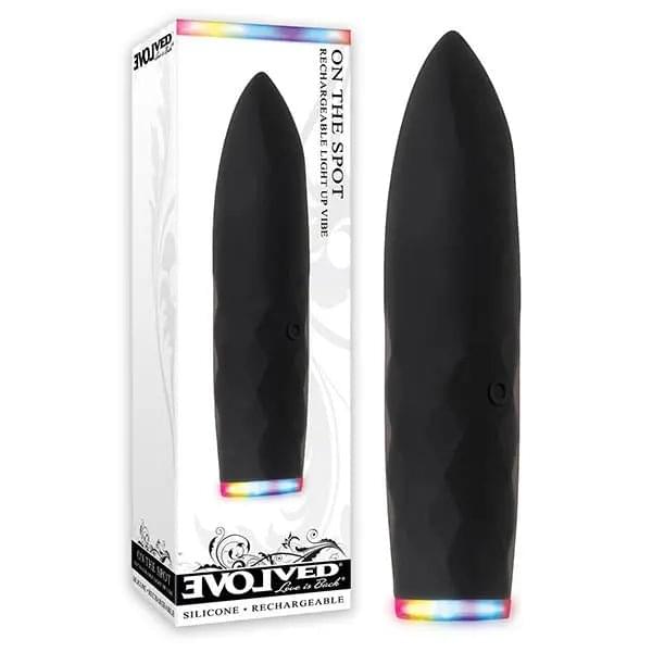Evolved On The Spot -  9.1 cm (3.6'') USB Rechargeable Bullet Evolved Discreet Intimate Essentials.